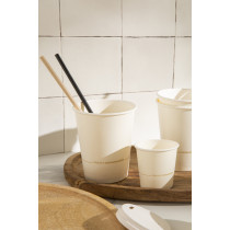 Gobelet blanc papier Ø 7,6 cm 25 cl City Earth Essentials (50 pièces)
