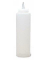 Distributeur de sauces plastique Ø 4,8 cm 18 cm 0,25 L Essentials Collection (4 pièces)