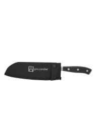 Couteau santoku 18 cm inox POM unie Okito Pro.cooker