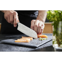 Couteau santoku 18 cm inox POM unie Okito Pro.cooker