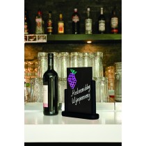 Chevalet de table rectangulaire noir 23x20x6 cm Classique Securit