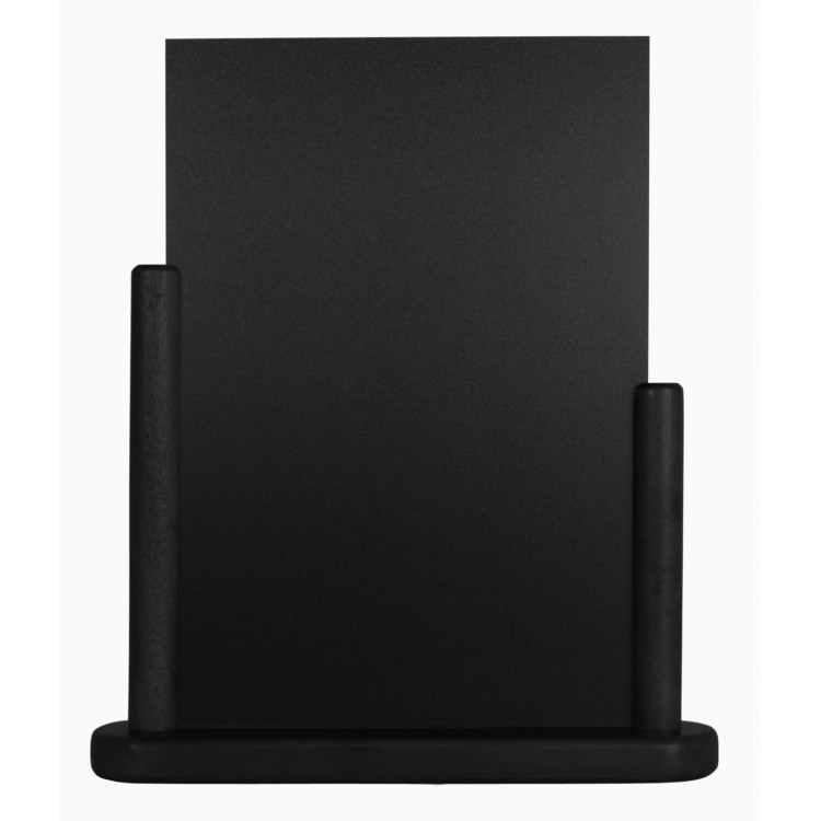 Chevalet de table rectangulaire noir 32x27,5x7 cm Classique Securit