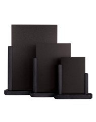 Chevalet de table rectangulaire noir 32x27,5x7 cm Classique Securit