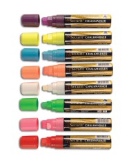 Feutre craie pointe large blanc Securit