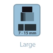 Feutre craie pointe large blanc Securit