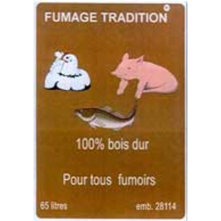 Sciure spécial fumoir