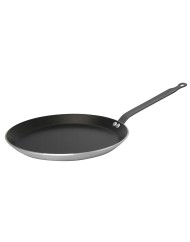 Poêle à crêpe rond aluminium Revêtement anti-adhésif Ø 26 cm Choc Resto Induction De Buyer