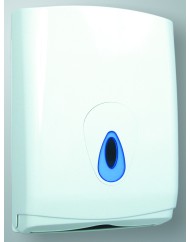 Distributeur essuie-mains blanc 42,5 cm x 14,5 cm