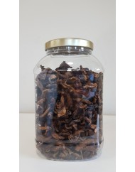 Bolets jaunes secs tubo plastique