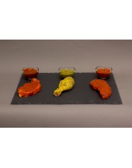 Marinade oignons vert seau