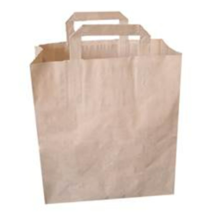 Sac cabas kraft 26x29 cm (250 pièces)