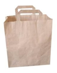 Sac cabas kraft 26x29 cm (250 pièces)