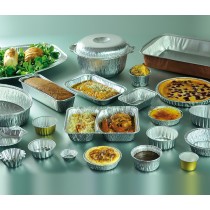 Godet rond gris aluminium Ø 7,5 cm 9 cl (100 pièces)