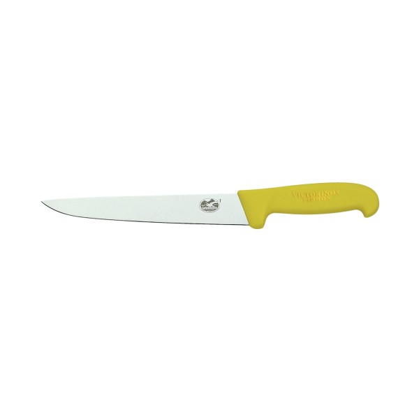 Couteau à découper 22 cm inox plastique unie Fibrox Victorinox