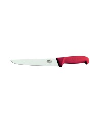 Couteau à découper 22 cm inox plastique unie Fibrox Victorinox