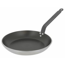 Poêle rond aluminium Revêtement anti-adhésif Ø 36 cm 4,7 cm Choc Resto Induction De Buyer
